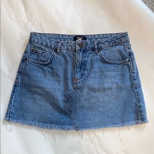 BDG Classic Blue Denim Mini Skirt